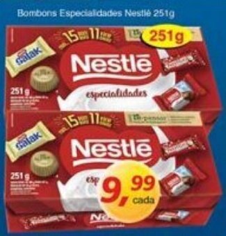 Supermercados Guanabara Bombons Especialidades Nestle 251g oferta