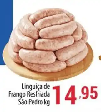 Rede Top Linguica de Frango Resfriada Sao Pedro 1kg oferta