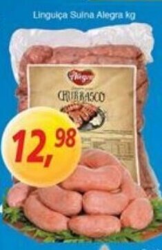 Supermercados Guanabara Linguica Suina Alegra 1kg oferta
