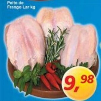 Supermercados Guanabara Peito de Frango Lar 1kg oferta