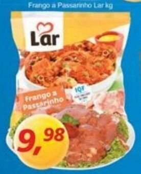 Supermercados Guanabara Frango a Passarinho Lar 1kg oferta