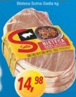 Supermercados Guanabara Bisteca Suina Sadia 1kg oferta