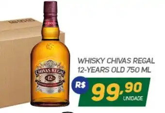 Whisky Chivas Regal 12 Years Old 750ml