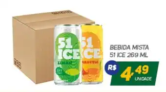 Bebida Mista 51 Ice 269ml