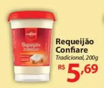Nacional Requeijao Confiare 200g oferta