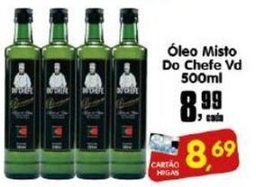 Higa's Supermercado Oleo Misto do Chefe Vd 500ml oferta