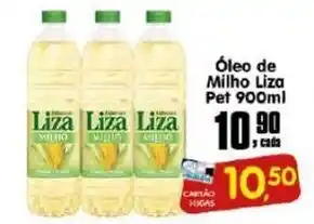 Higa's Supermercado Oleo de Milho Liza Pet 900ml oferta