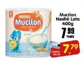 Higa's Supermercado Mucilon Nestle Lata 400g oferta