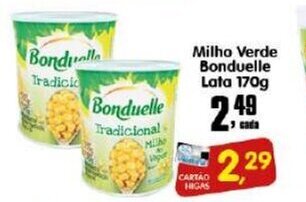 Milho Verde Bonduelle lata 170g