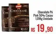 Mart Minas Chocolate pó pink 50% cacau 1,01kg oferta