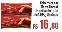 Mart Minas Cobertura em barra harald fracionada leite de 1.01kg oferta