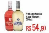 Mart Minas Vinho português casal mendes 750ml oferta