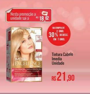 Mart Minas Tintura cabelo imedia unidade oferta