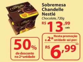 Nacional Sobremesa Chandelle Nestle 720g oferta