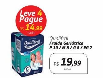 Drogal Fralda geriatrica qualifral oferta