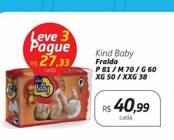 Drogal Fraldas kind baby oferta