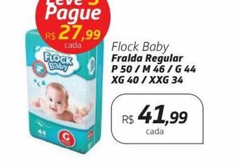Drogal Fraldas flock baby oferta