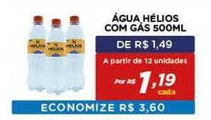 Bahamas Mix Agua Hélios Com Gas oferta