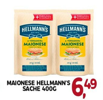 Bom Dia Maionese Hellmann's Sache 400g oferta
