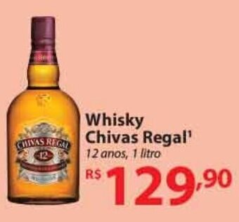 Whisky Chivas Regal 12 Anos 1L