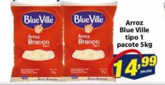 Vencedor Atacadista Arroz Blue Ville tipo 1 pacote 5kg oferta