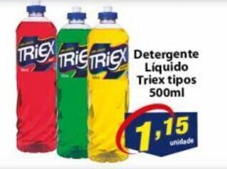Detergente Liquido Triex tipos 500ml