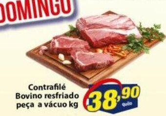 Vencedor Atacadista Contrafile Bovino resfriado peca a vacuo 1kg oferta