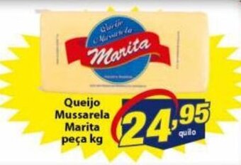 Vencedor Atacadista Queijo Mussarela Marita peca 1kg oferta