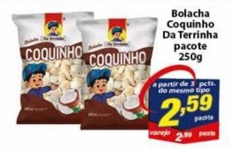 Bolacha Coquinho Da Terrinha pacote 250g