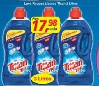 Supermercados Guanabara Lava-roupas liquido Tixan 3L oferta