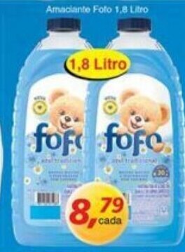 Supermercados Guanabara Amaciante Fofo 1.8L oferta