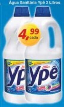 Supermercados Guanabara Agua Sanitaria Ype 2L oferta