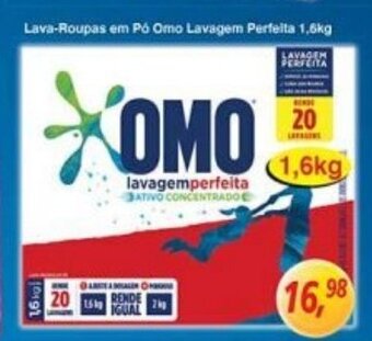 Supermercados Guanabara Lava-Roupas em po Omo Lavagem Perfeita 1.6kg oferta