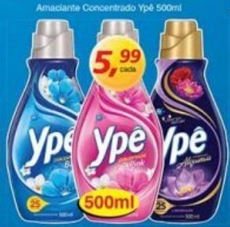 Supermercados Guanabara Amaciante Concentrado Ype 500ml oferta