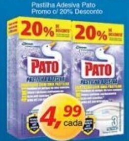 Supermercados Guanabara Pastilha Adesiva Pato Promo c/ 20% desconto oferta