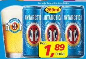 Supermercados Guanabara Cerveja Antarctica Lata 269ml oferta