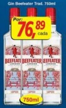 Supermercados Guanabara Gin Beefeater Trad. 750ml oferta