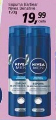 Supermercados Guanabara Espuma Barbear Nivea Sensitive 193g oferta
