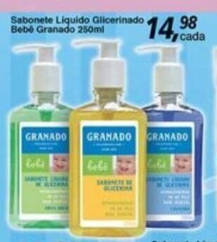 Sabonete Liquido Glicerinado Bebe Granado 250ml