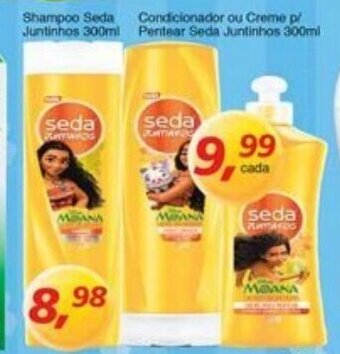 Supermercados Guanabara Shampoo Seda Juntinhos 300ml oferta