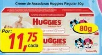 Supermercados Guanabara Creme de Assaduras Huggies Regular 80g oferta