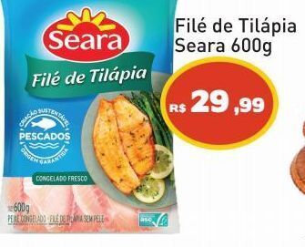 Tonin Superatacado File de tilápia seara oferta