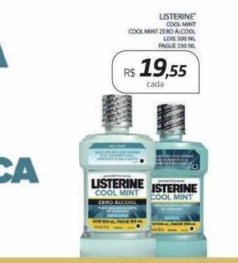 Enxágue bucal listerine
