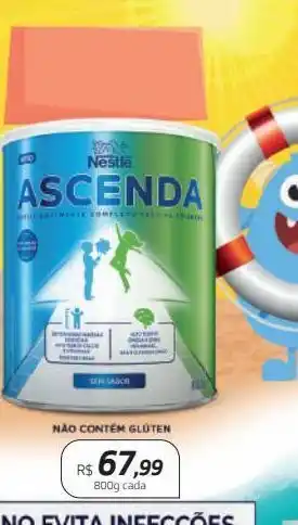 Drogal Leite em pó ascendia oferta