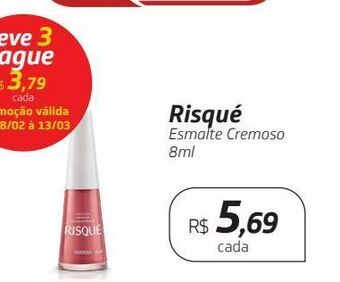 Drogal Esmaltes risqué oferta