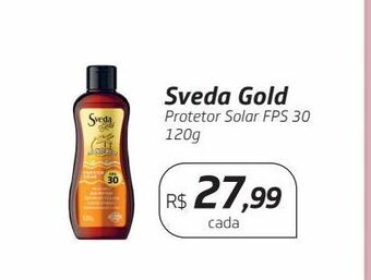 Drogal Protetor solar sveda gold oferta