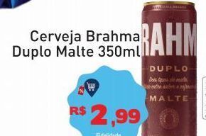 Tonin Superatacado Cerveja brahma duplo malte 350ml oferta
