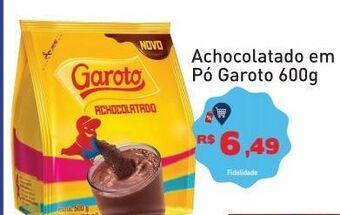 Tonin Superatacado Achocolatado em pó garoto 600g oferta