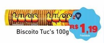 Tonin Superatacado Biscoito tuc's 100g oferta