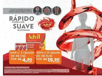 Advil c/ 3 cápsulas